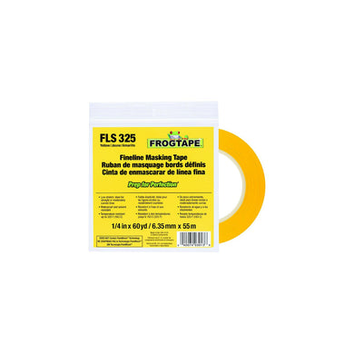 105690 Shurtape FrogTapeÂ® FLS 325 Yellow Low-Stretch PVC Fineline Masking Tape, 36 yards -Modern Boat Sales & Service
