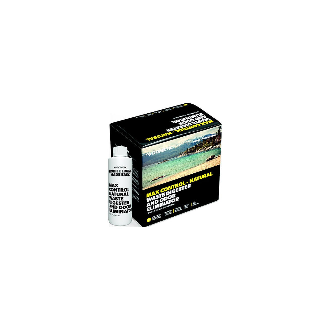 Dometic 9620000729 Max Control-Natural Holding Tank Treatment, 4 oz. 6 pk -Modern Boat Sales & Service