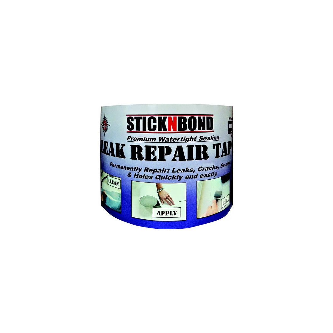 Leisure Time 60023 StickNBond Roof Seam Repair Tape, White -Modern Boat Sales & Service