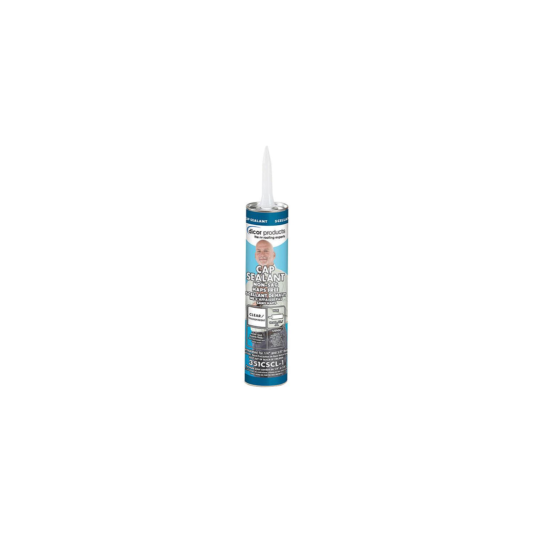 Dicor 351CSCL1 Clear Cap Sealant, 10 oz., Clear -Modern Boat Sales & Service