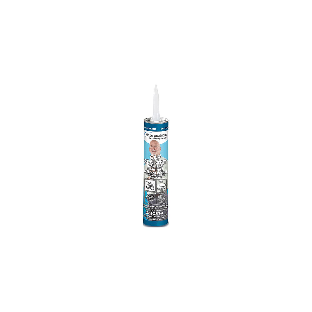 Dicor 351CST1 Clear Cap Sealant, 10 oz., Tan -Modern Boat Sales & Service