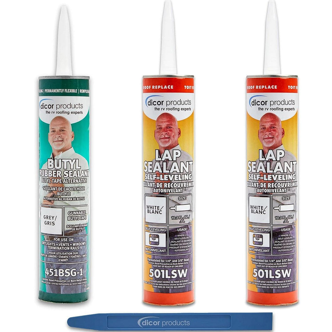 Dicor RA231KIT Seal-Titeâ„¢ Rooftop Install Kit Default Title -Modern Boat Sales & Service
