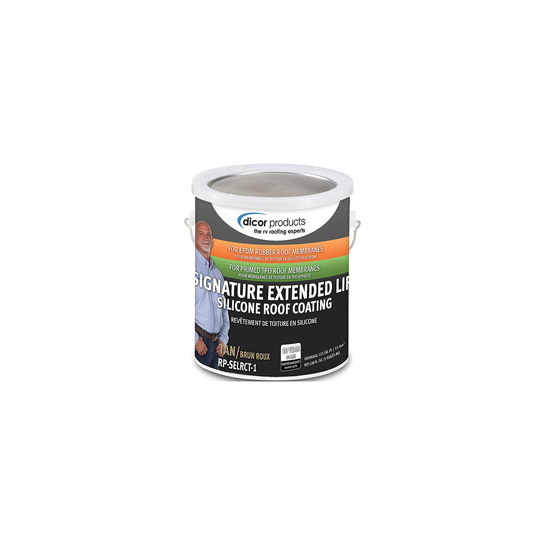 Dicor Signature Extended Life RV Roof Coatingâ„¢, Tan, Gal. -Modern Boat Sales & Service