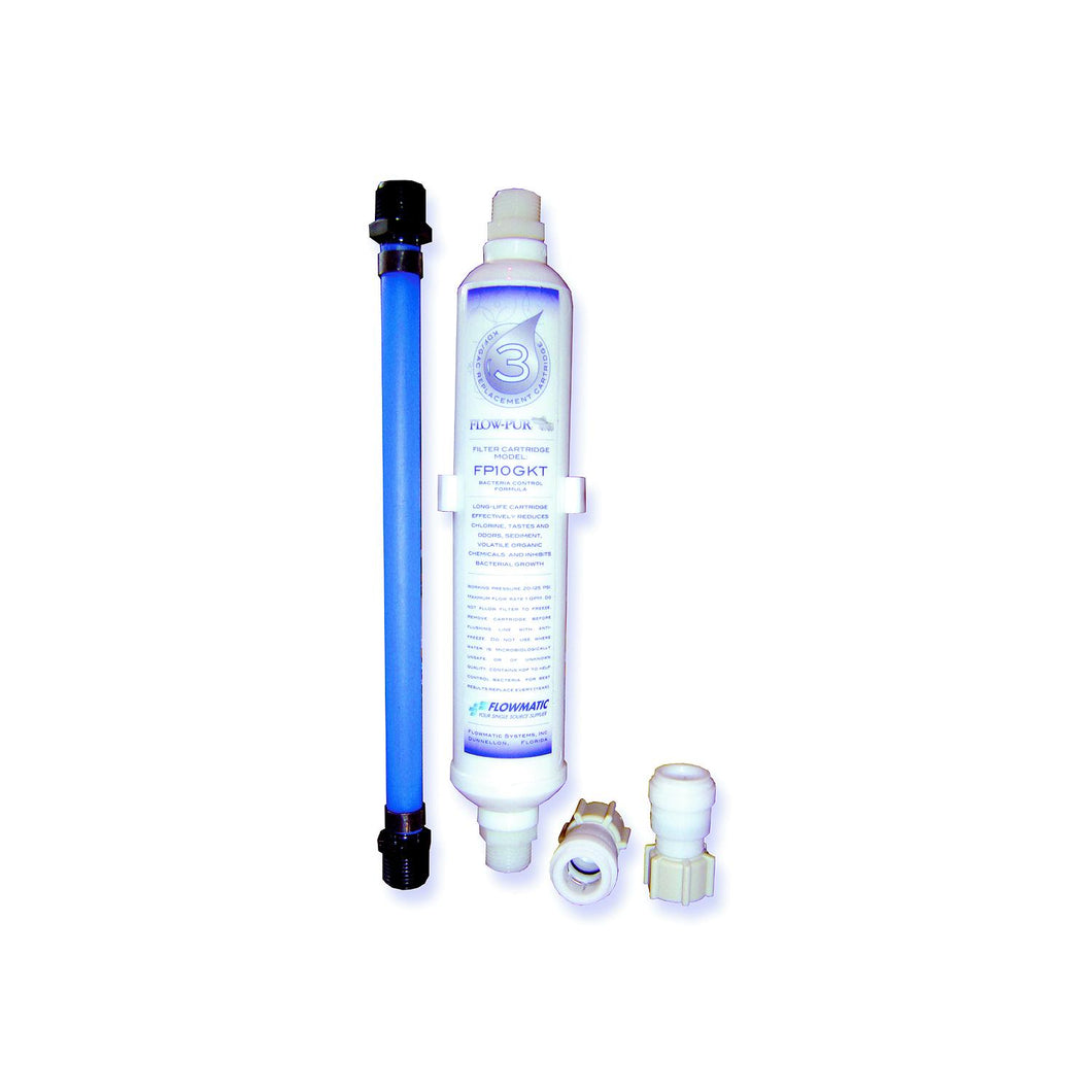 Flow-Pur FP10GKTUC RV Undercounter Water Filter Kit -Modern Boat Sales & Service