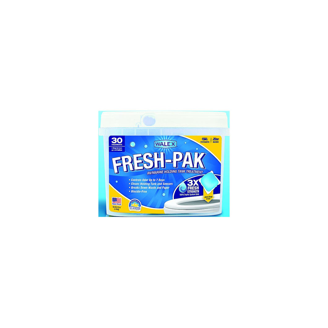 Walex FRESHPAK30 Fresh-PakÂ® Drop-In Black Tank Treatment 30 packets per tub -Modern Boat Sales & Service