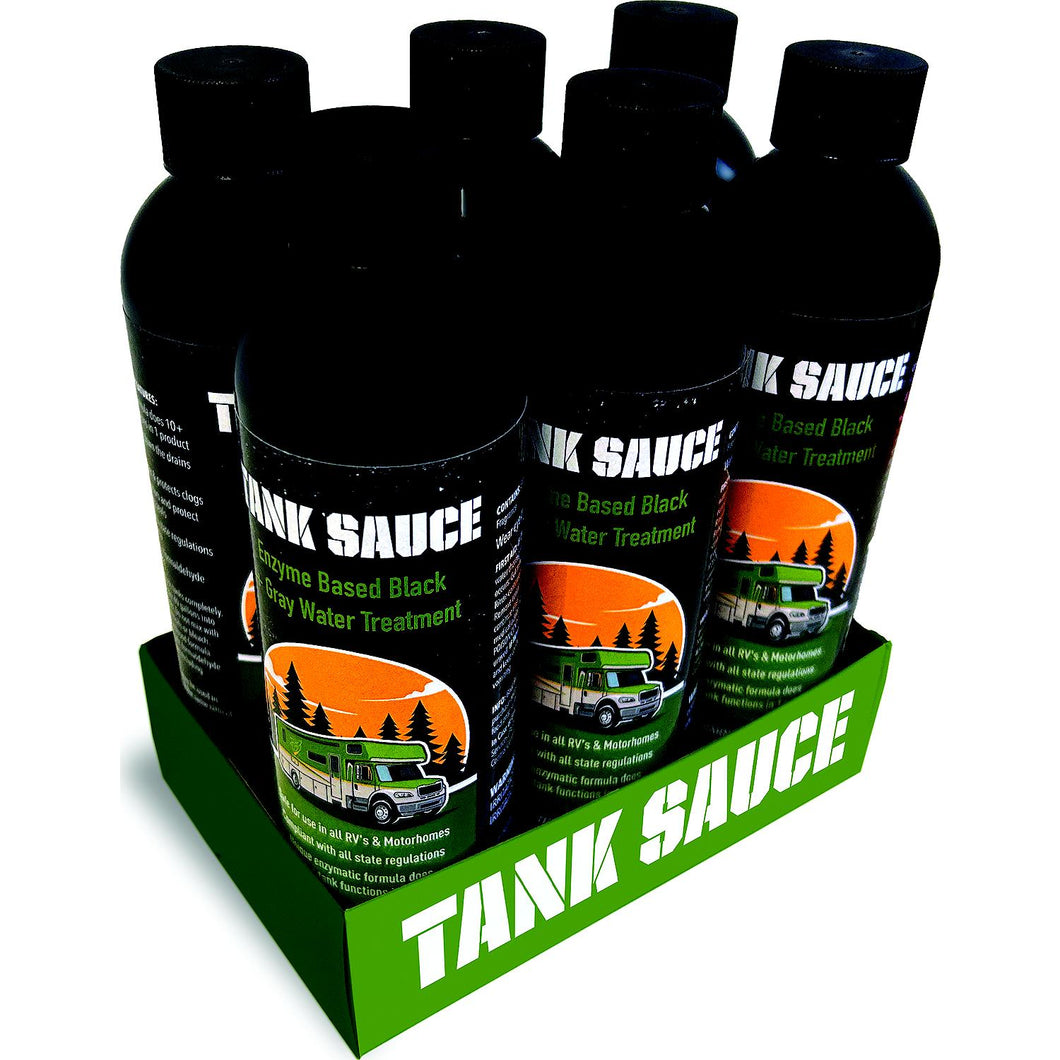 Boat Bling TKS0008-6PK Tank Sauce, Black and Gray Water Treatment, 6-8 oz. -Modern Boat Sales & Service