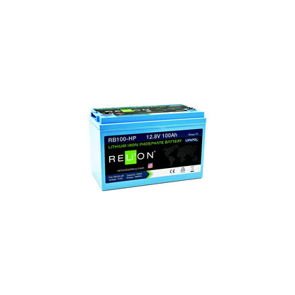 RELiON RB100HP LiFePO4 Lithium Iron Phosphate 12V Battery, Group 31 Default Title -Modern Boat Sales & Service