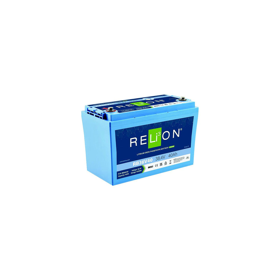 RELiON RB36V40 LiFePO4 Lithium Iron Phosphate 36V Battery -Modern Boat Sales & Service