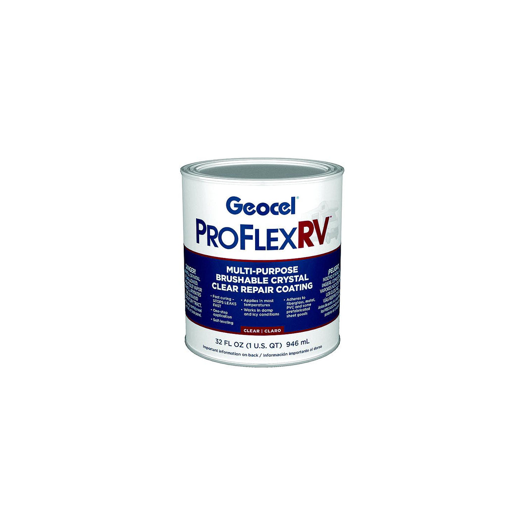 Geocel Pro FlexÂ® Instant Roof Repair, Qt. Crystal Clear -Modern Boat Sales & Service