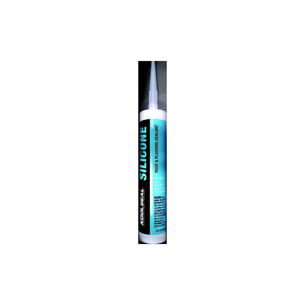 Kool Seal KS008400001 Rubberized Silicone Roof And Flashing Sealant, 10 oz. -Modern Boat Sales & Service