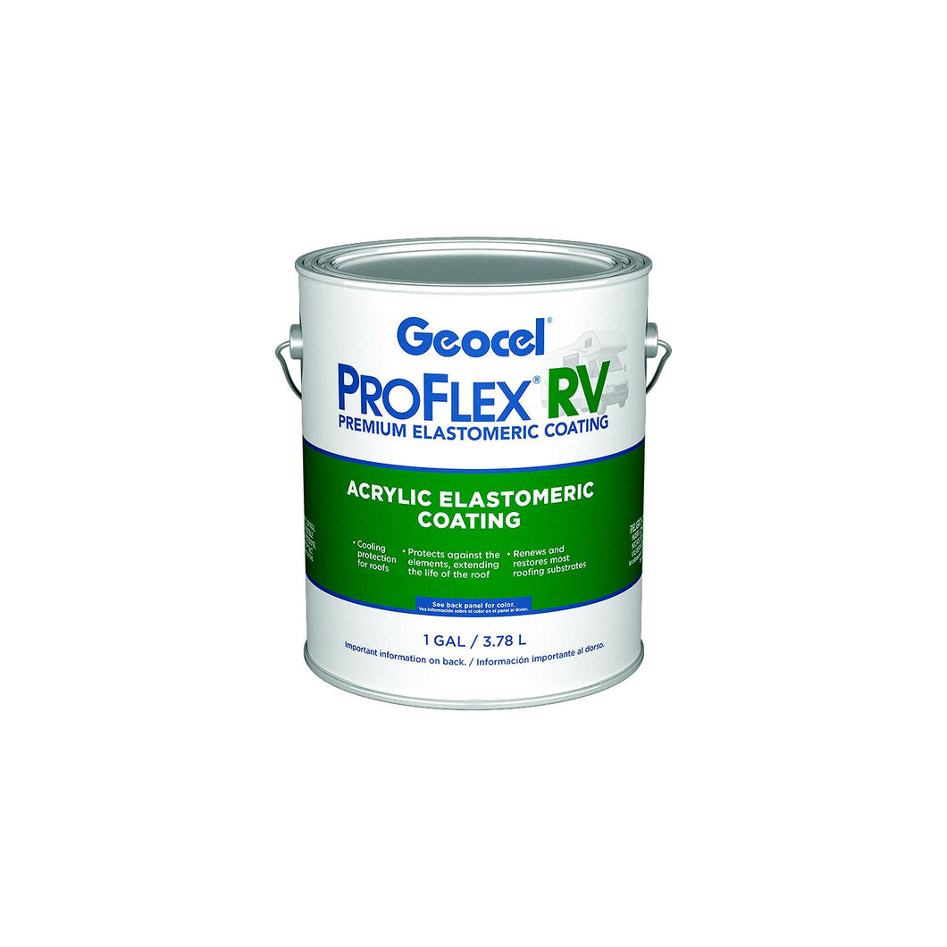 Geocel KSRV4130016 Pro FlexÂ® RV Acrylic Elastomeric Coating, 1 Gal -Modern Boat Sales & Service