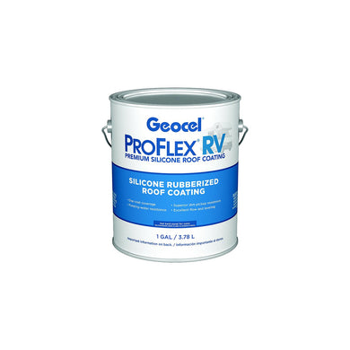 Geocel KSRV4430016 Pro FlexÂ® RV Silicone Rubberized Roof Coating, 1 Gal -Modern Boat Sales & Service