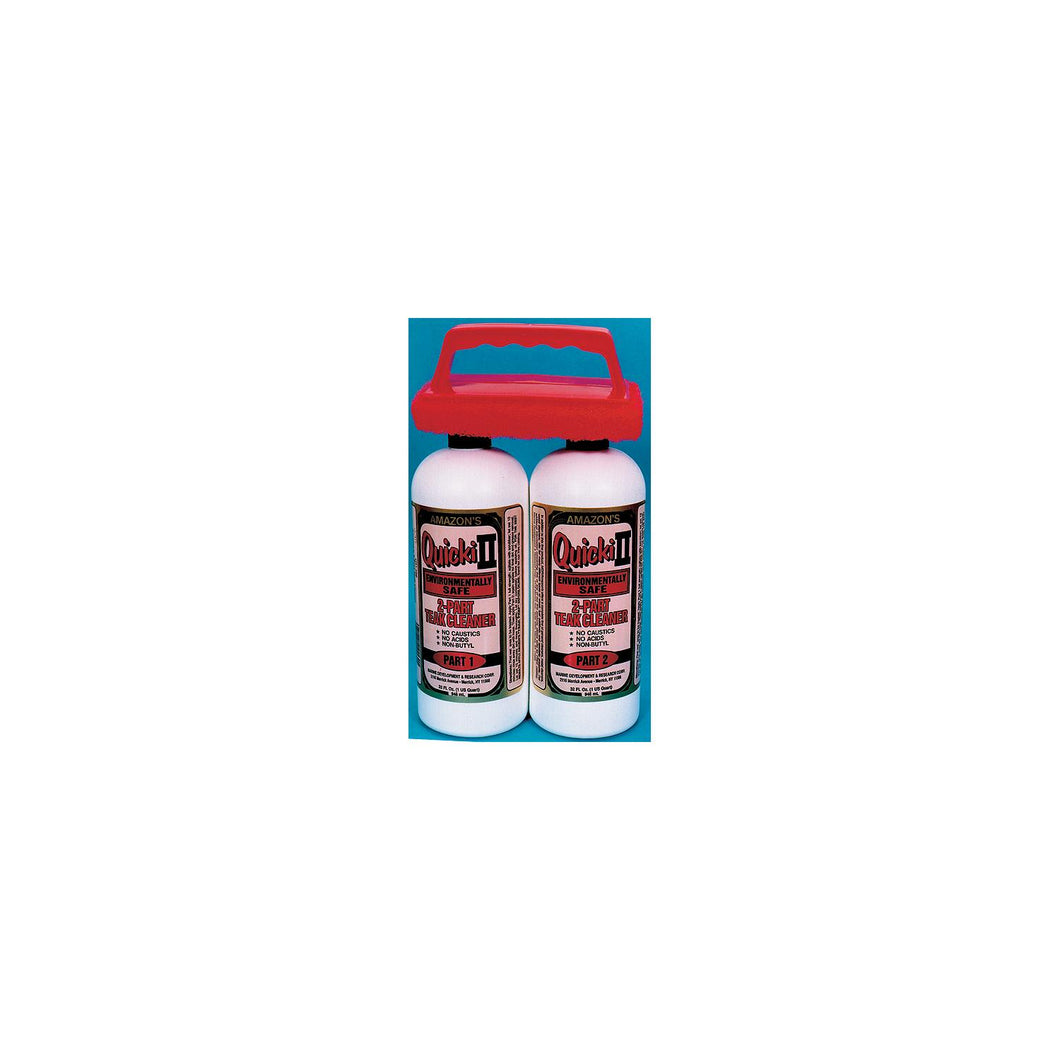 Two Part Teak Cleaner, Quart Kit -Modern Boat Sales & Service
