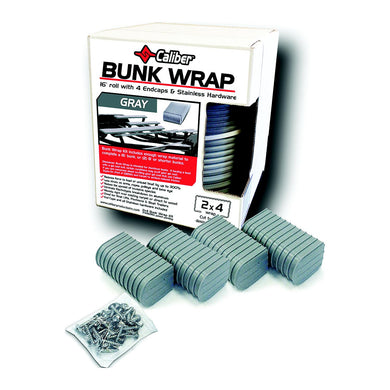 Caliber 23052BK Bunk Wrap Kit (Includes 4 Endcaps and Stainless Steel Hardware) -Modern Boat Sales & Service