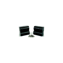 Caliber 23053BK Bunk Wrap 2" x 6" End Cap Only, Black, 4/pk Default Title -Modern Boat Sales & Service