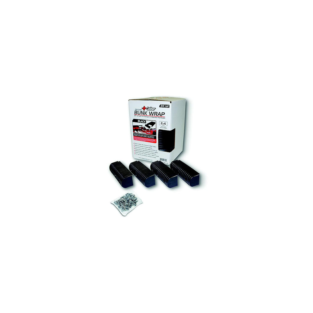 Caliber 23054BK Bunk Wrap Kit (Includes 4 Endcaps and Stainless Steel Hardware) -Modern Boat Sales & Service