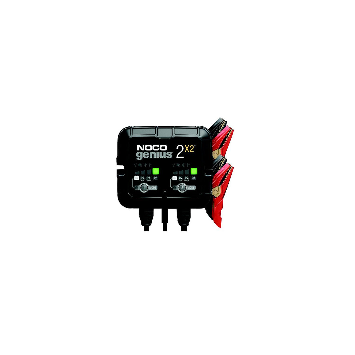 Noco GENIUS2X2 Multi-Bank Battery Charger & Maintainer, 4 Amps/2 Banks -Modern Boat Sales & Service