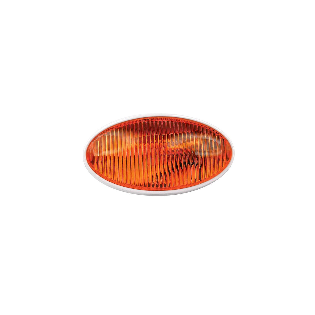 FulTyme RV Oval Porch/Utility Light w/o Switch, Yellow/ White housing -Modern Boat Sales & Service