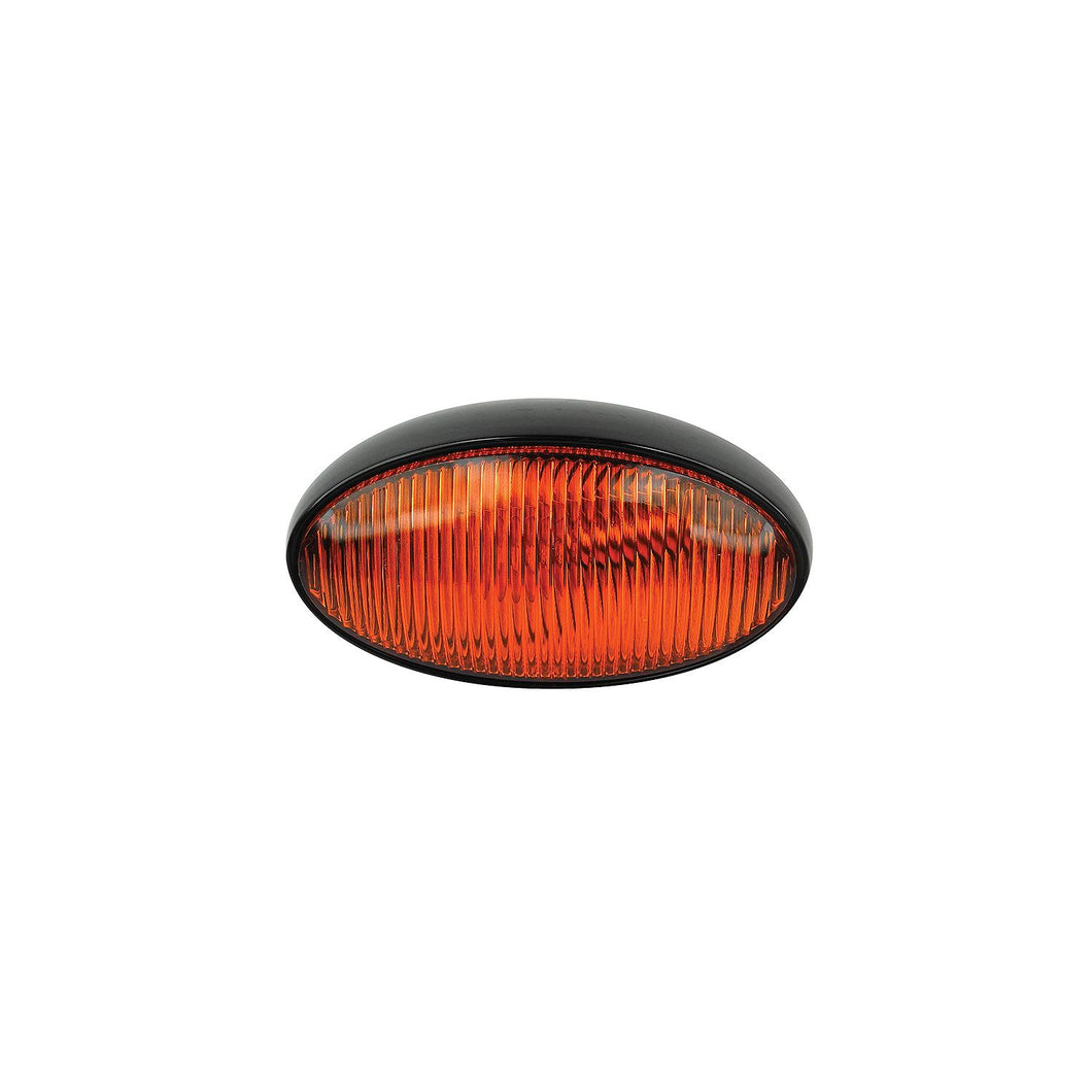 FulTyme RV Oval Porch/Utility Light w/o Switch, Yellow/ Black housing -Modern Boat Sales & Service