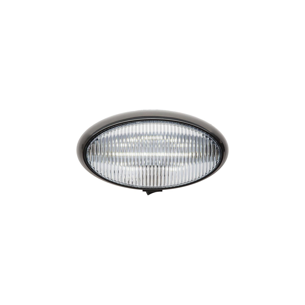 FulTyme RV 1173 LED Porch Light, Clear Light/ Black Housing w/Switch -Modern Boat Sales & Service