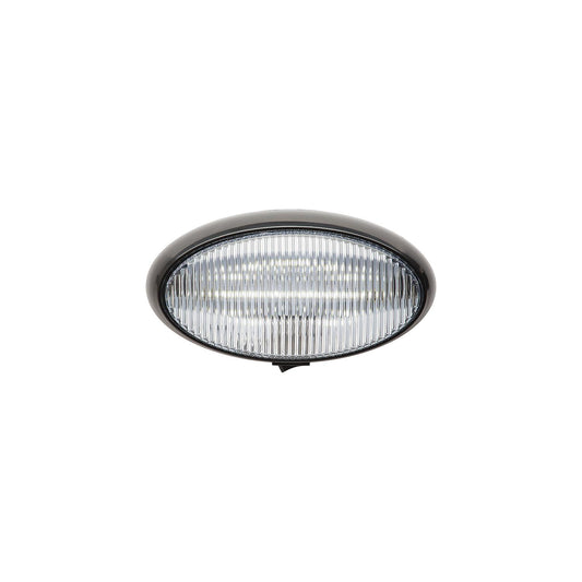 FulTyme RV 1173 LED Porch Light, Clear Light/ Black Housing w/Switch -Modern Boat Sales & Service