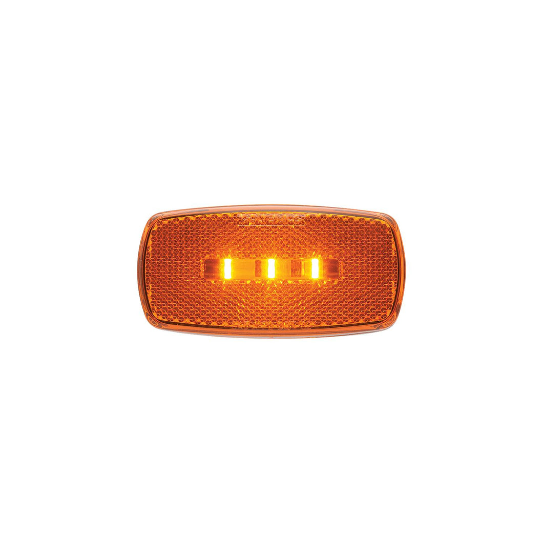 FulTyme RV 1186 LED Surface-Mount Marker/Clearance Light With Reflex, Amber -Modern Boat Sales & Service