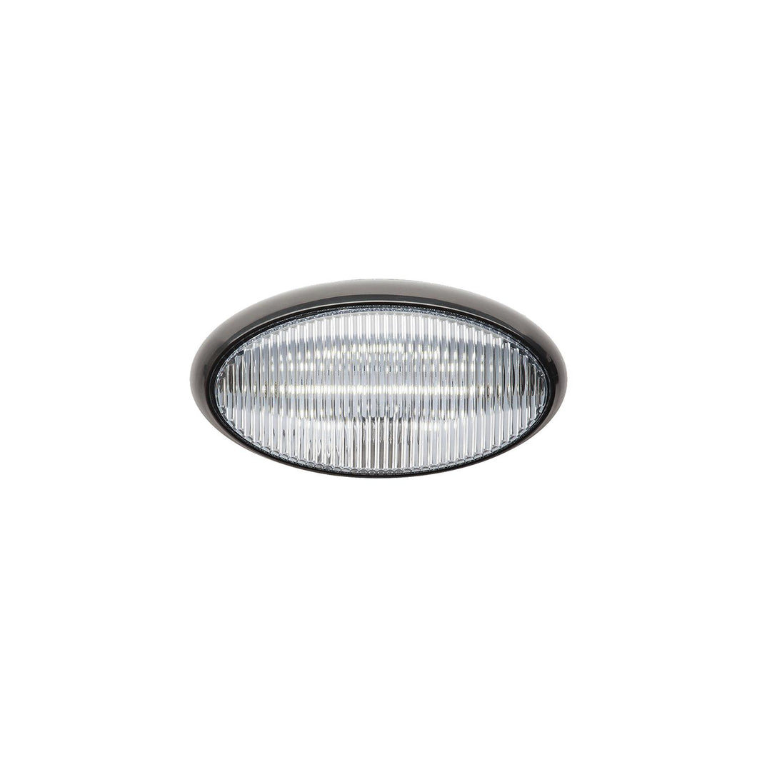 FulTyme RV 1188 LED Porch Light, Clear Light/ Black Housing w/o Switch -Modern Boat Sales & Service