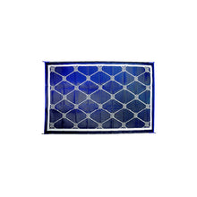 FulTyme RV 6064 Outdoor Patio Mat, Blue/White, 6' x 9' -Modern Boat Sales & Service