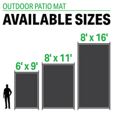 FulTyme RV 6067 Outdoor Patio Mat, Grey/Light Tan, 6' x 9' Default Title -Modern Boat Sales & Service