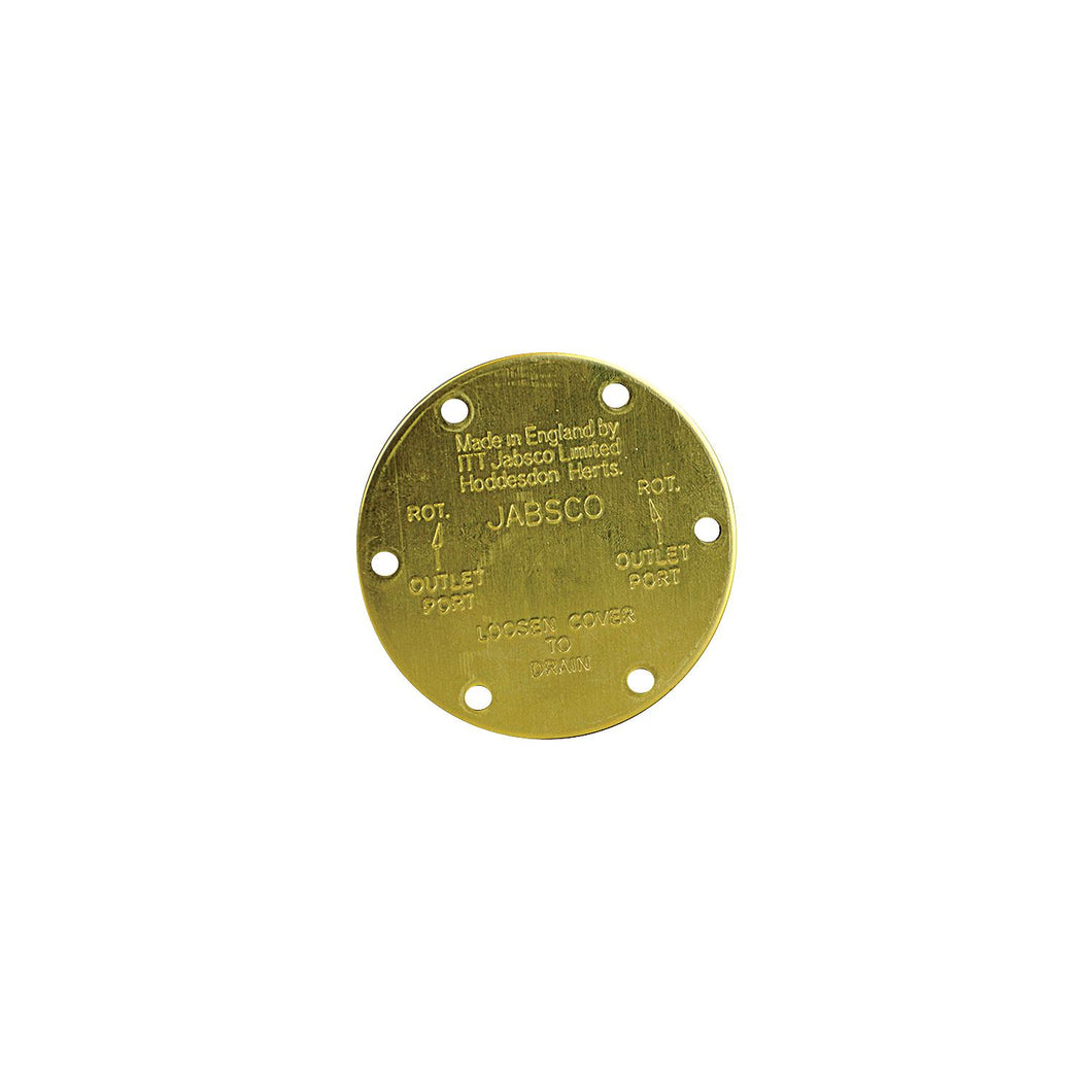 Jabsco 118300000 End Cover -Modern Boat Sales & Service