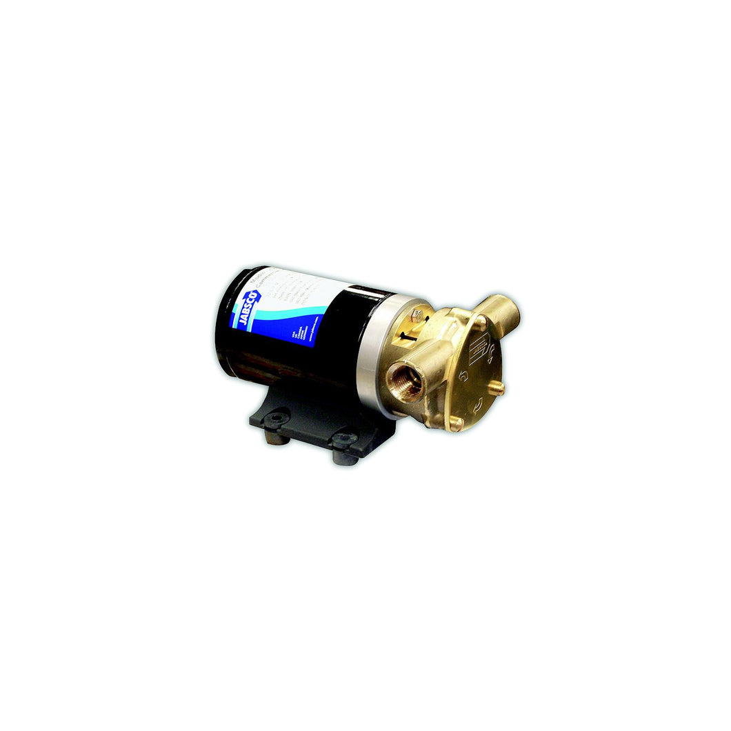 Jabsco 18670-0943 24V Commercial Duty Self Priming 9 GPM Water Puppy Flexible Nitrile Impeller Pump -Modern Boat Sales & Service