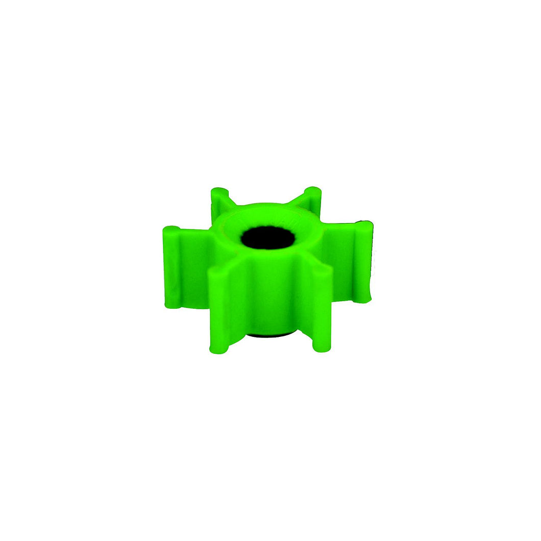 Jabsco 6303-0007-P Replacement 6 Blade Green Polyurethane Impeller Default Title -Modern Boat Sales & Service