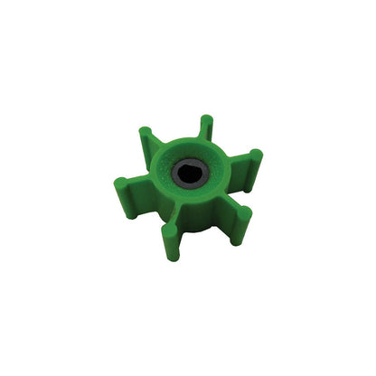 Jabsco 6303-0007-P Replacement 6 Blade Green Polyurethane Impeller -Modern Boat Sales & Service