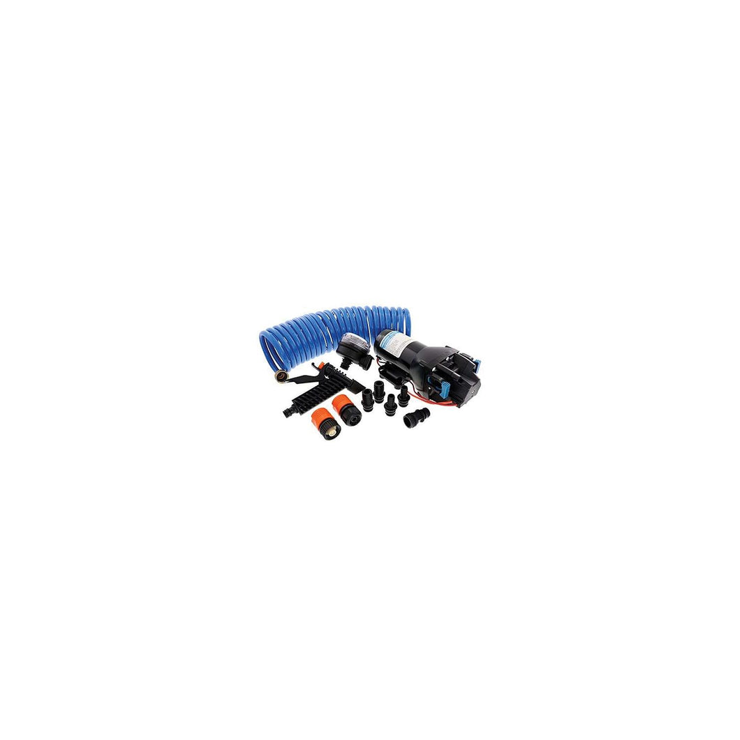 Jabsco P501J119N4A Hotshotâ„¢ Series Washdown Pump Kit w/Hose, 12V, 5GPM -Modern Boat Sales & Service