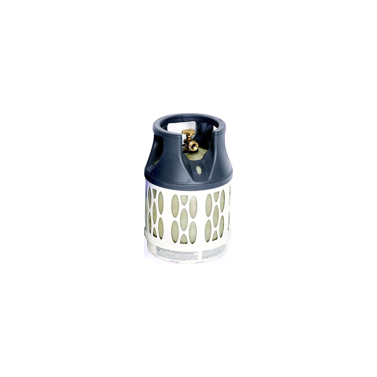 Trident 1420-0011 Marine/RV 11 lb Transparent Composite Propane Cylinder -Modern Boat Sales & Service