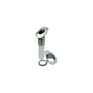 CE Smith 53678C 70 Series Screwless Flush Mount Rod Holder, 30 degree -Modern Boat Sales & Service