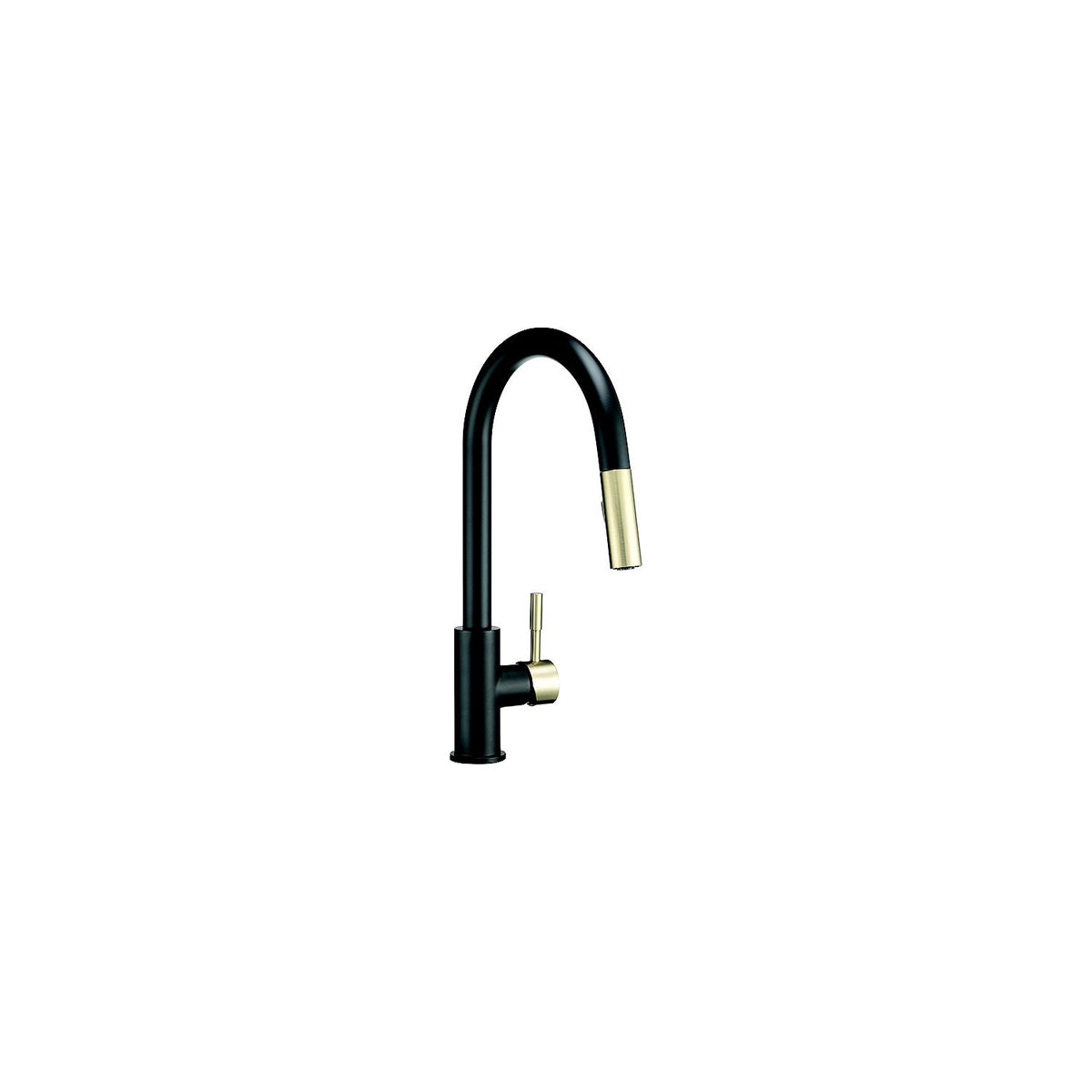 Dura Faucet DFMK530SLKMBMG Streamline Single Handle Pull-Down Kitchen Faucet -Modern Boat Sales & Service