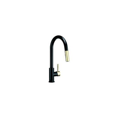 Dura Faucet DFMK530SLKMBMG Streamline Single Handle Pull-Down Kitchen Faucet -Modern Boat Sales & Service