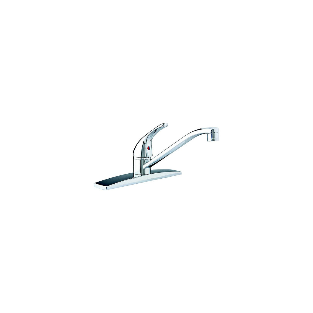 Dura Faucet DFNMK600CP Single Lever Kitchen Faucet, Chrome -Modern Boat Sales & Service