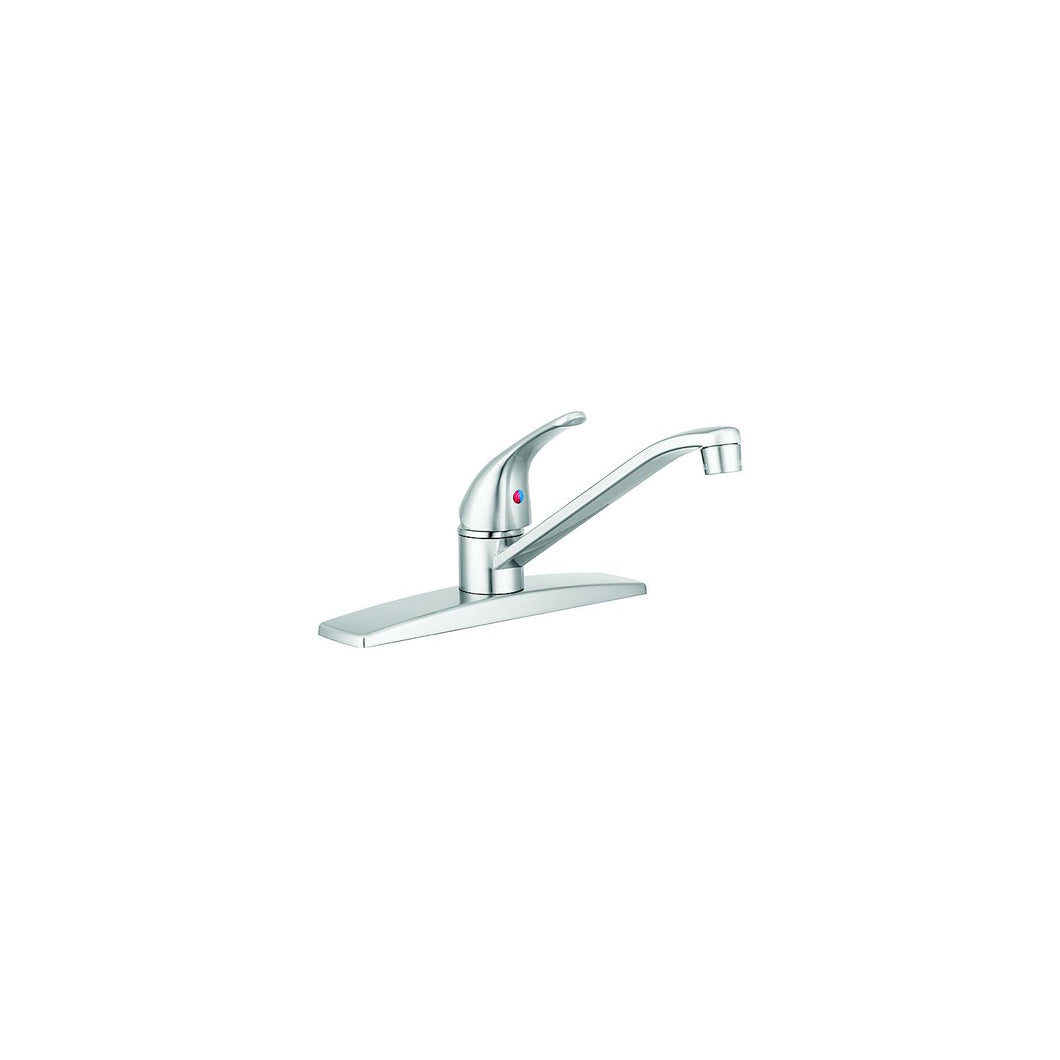 Dura Faucet DFNMK600SN Single Lever Kitchen Faucet, Satin Nickel Default Title -Modern Boat Sales & Service