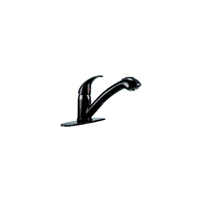 Dura Faucet DFNMK852VB Designer Pull-Out Kitchen Faucet, Venetian Bronze Default Title -Modern Boat Sales & Service
