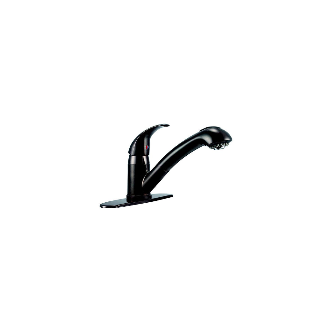 Dura Faucet DFNMK852VB Designer Pull-Out Kitchen Faucet, Venetian Bronze Default Title -Modern Boat Sales & Service