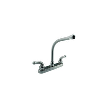 Dura Faucet DFPK210CSN Classical Hi-Rise Kitchen Faucet, Satin Nickel -Modern Boat Sales & Service