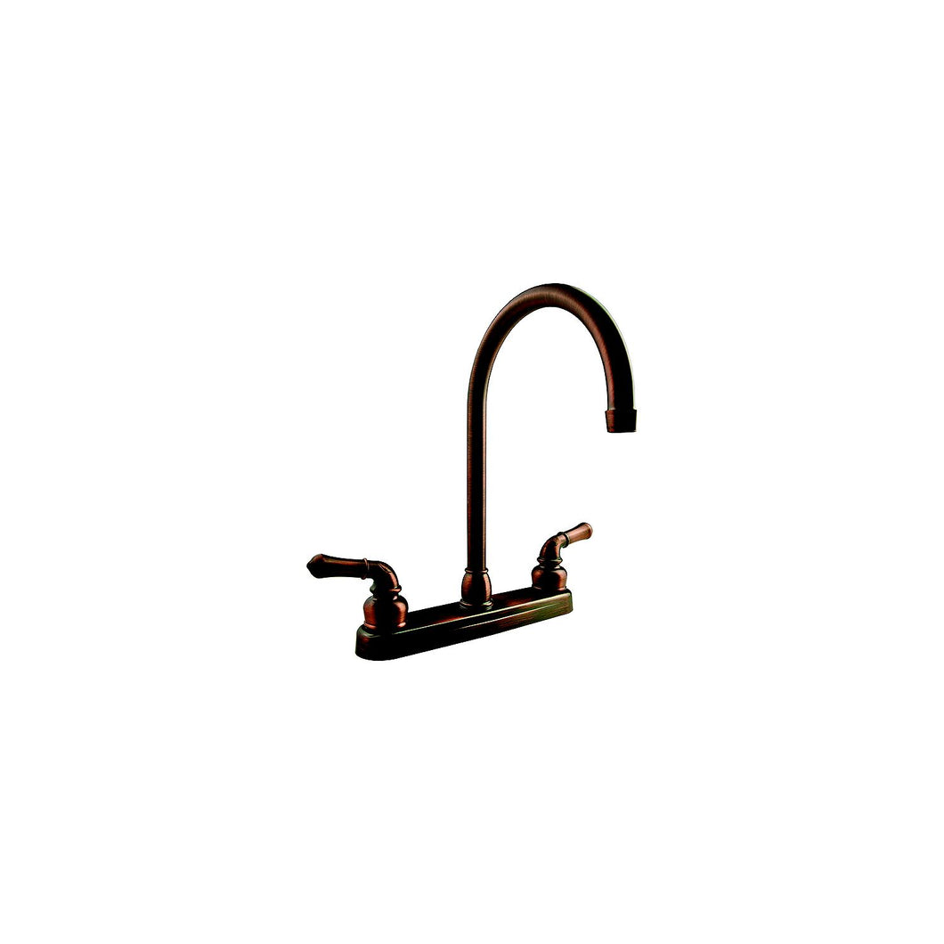 Dura Faucet DFPK330HCORB J-Spout Kitchen Faucet, Oil Rub Bronze Default Title -Modern Boat Sales & Service