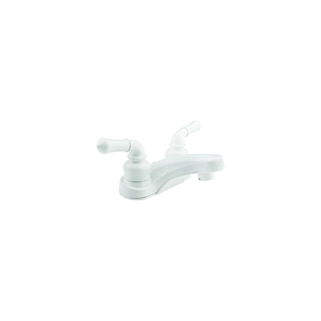 Dura Faucet DFPL700CWT Classical Lavatory Faucet, White Default Title -Modern Boat Sales & Service
