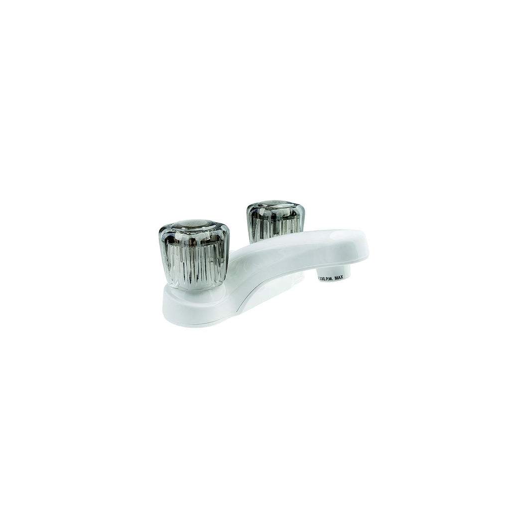 Dura Faucet DFPL700SWT Two Handle Lavatory Faucet, White Default Title -Modern Boat Sales & Service