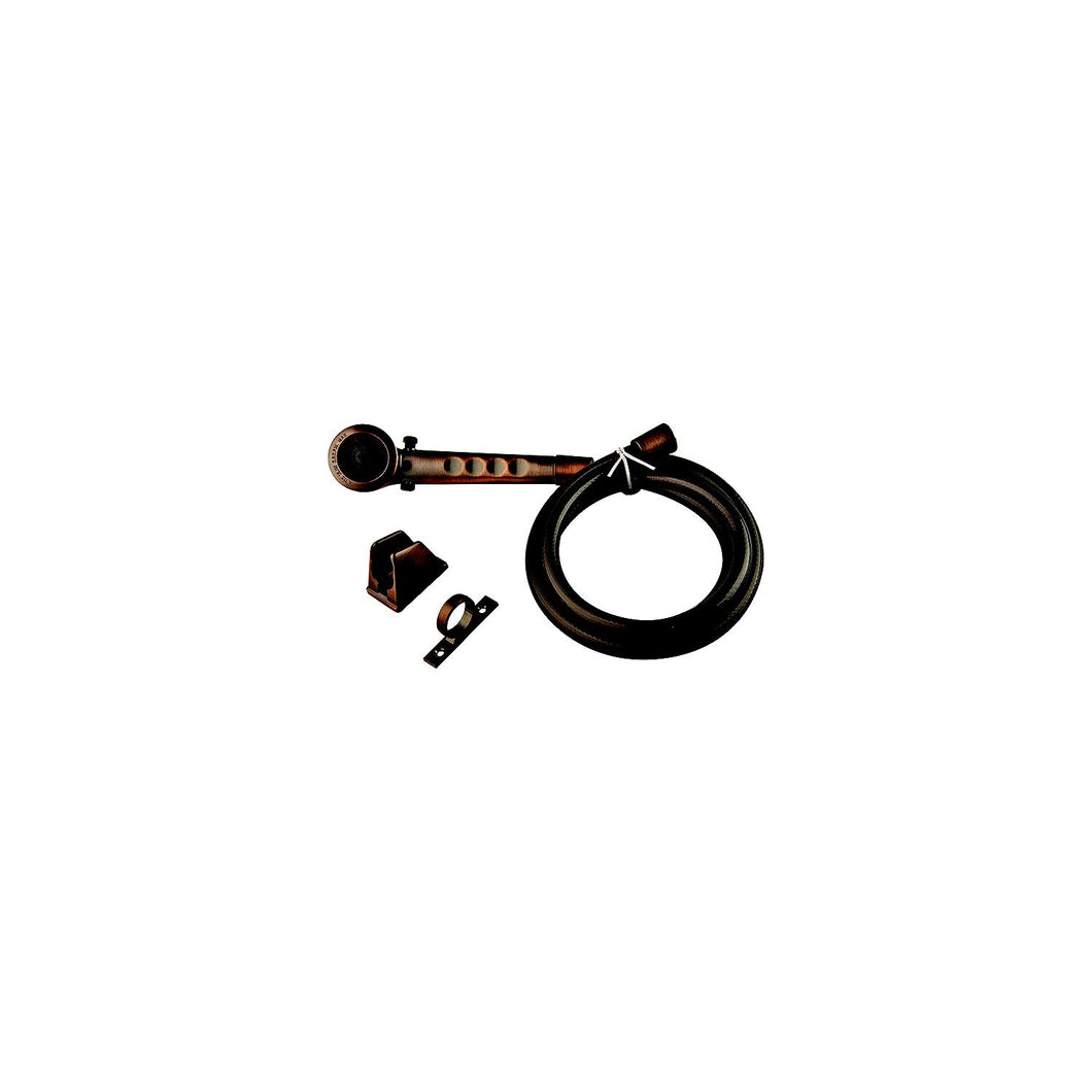 Dura Faucet DFSA130ORB Economy Single Function Shower Wand & Hose Kit, Oil Rub. Bronze Default Title -Modern Boat Sales & Service