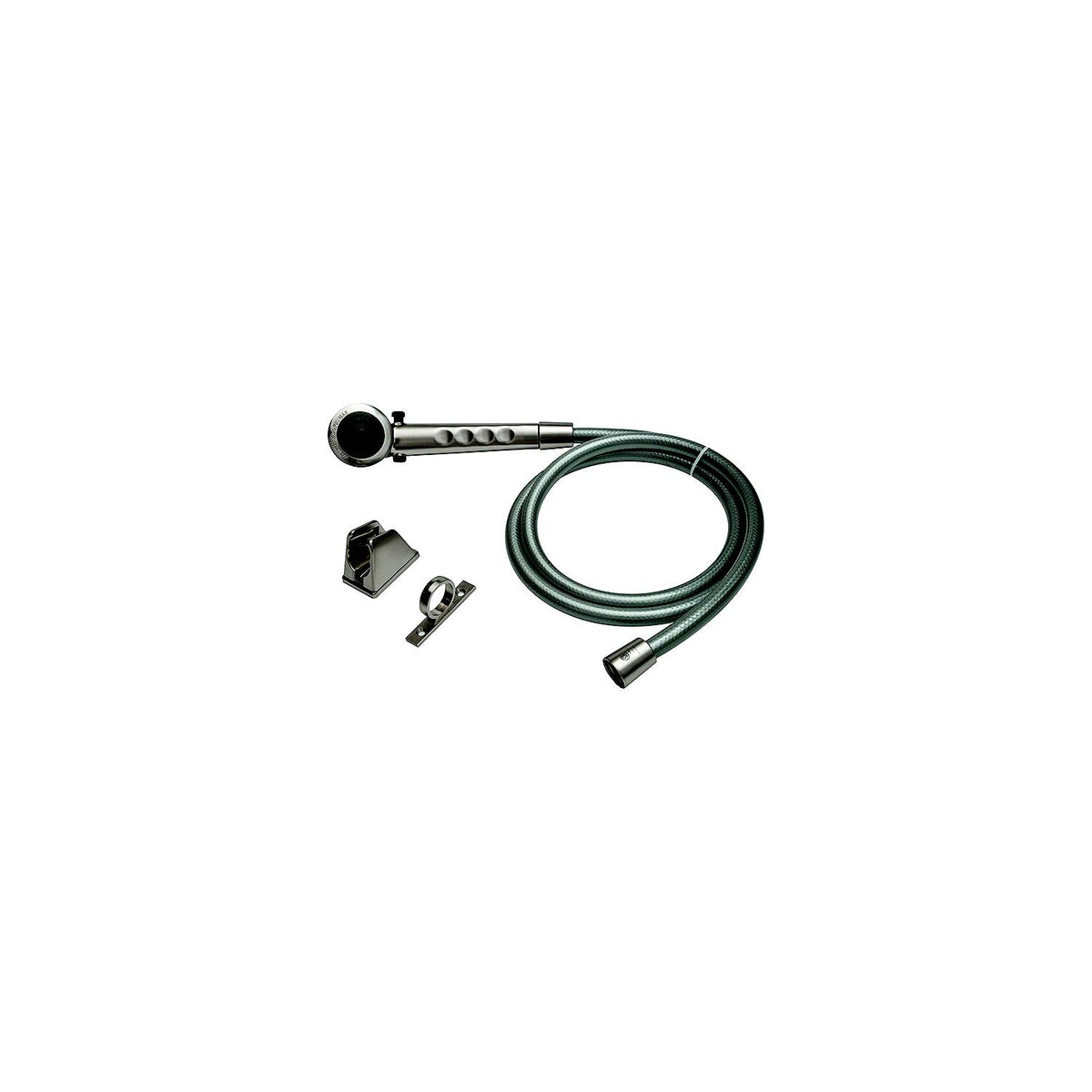 Dura Faucet DFSA130SN Economy Single Function Shower Wand & Hose Kit, Satin Nickel -Modern Boat Sales & Service