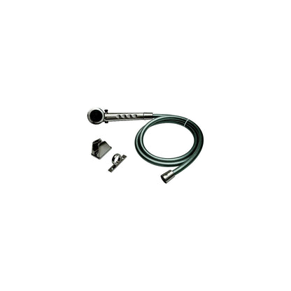 Dura Faucet DFSA130SN Economy Single Function Shower Wand & Hose Kit, Satin Nickel -Modern Boat Sales & Service