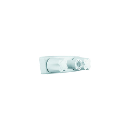 Dura Faucet DFSA180WT Exterior Shower Faucet, White -Modern Boat Sales & Service